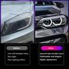 90MM RGB LED Angel Eyes Halo Rings Flexible Matrix,Colorful APP Bluetooth Control,12V/24V DRL & Turn Signal Lights for Car,Motorcycle,Programmable
