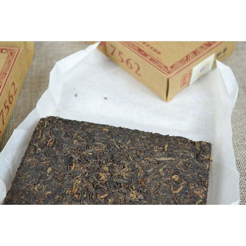 2013 Yunnan Menghai 7562 TAETEA Dayi Tea Pu-erh Brick Tea Ripe Puer Tea 250g