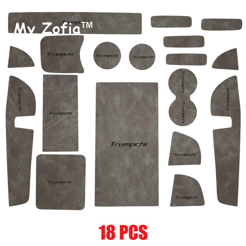 For GAC Trumpchi EMKOO 2023 2024 2025 Car Door Central Console Water Cup Storage Box Gate Groove Slot Mats Leather Accessories