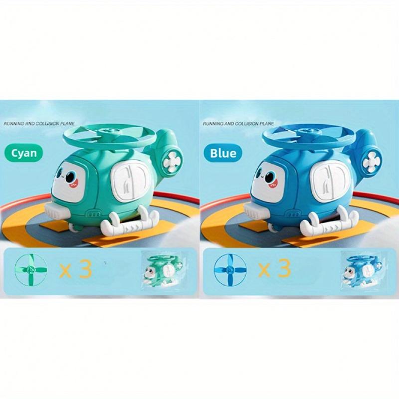 Airplane Boy 3 Year Airplane Bamboo Dragonfly Cartoon Helicopter UFO Toy Airplane Outdoor Game Child Gift