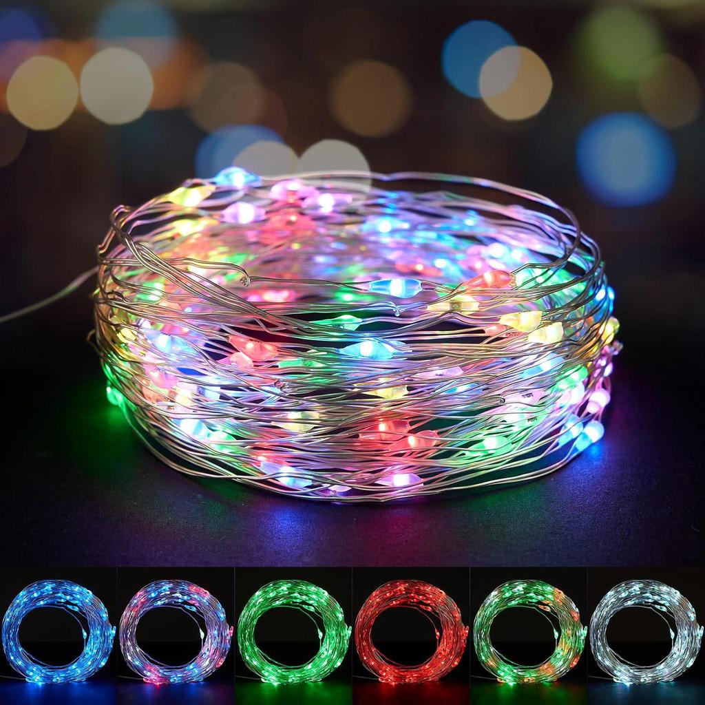 Remote-Control LED Copper Wire Lights - Creative Modern Design