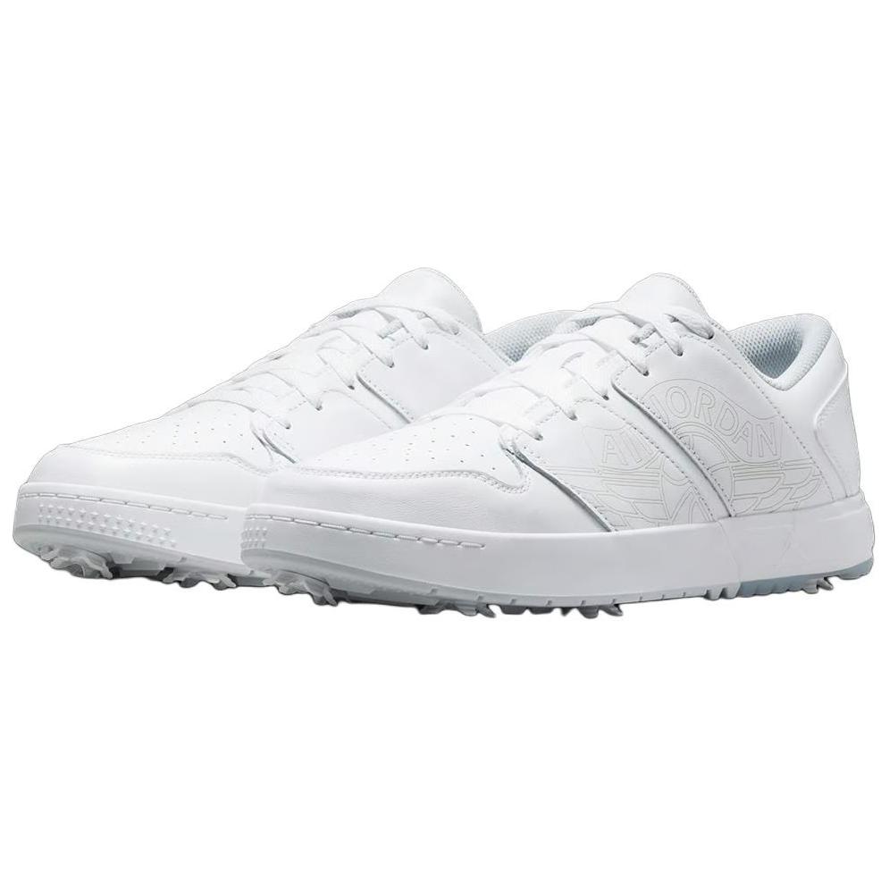 Air Jordan Nu Retro 1 Low Golf White Pure Platinum Unisex Sneakers Blue-Tint FZ4153-100