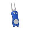 Składany znacznik kulki ze stali nierdzewnej Golf Divot Tool Pitch Groove Repair Cleaner