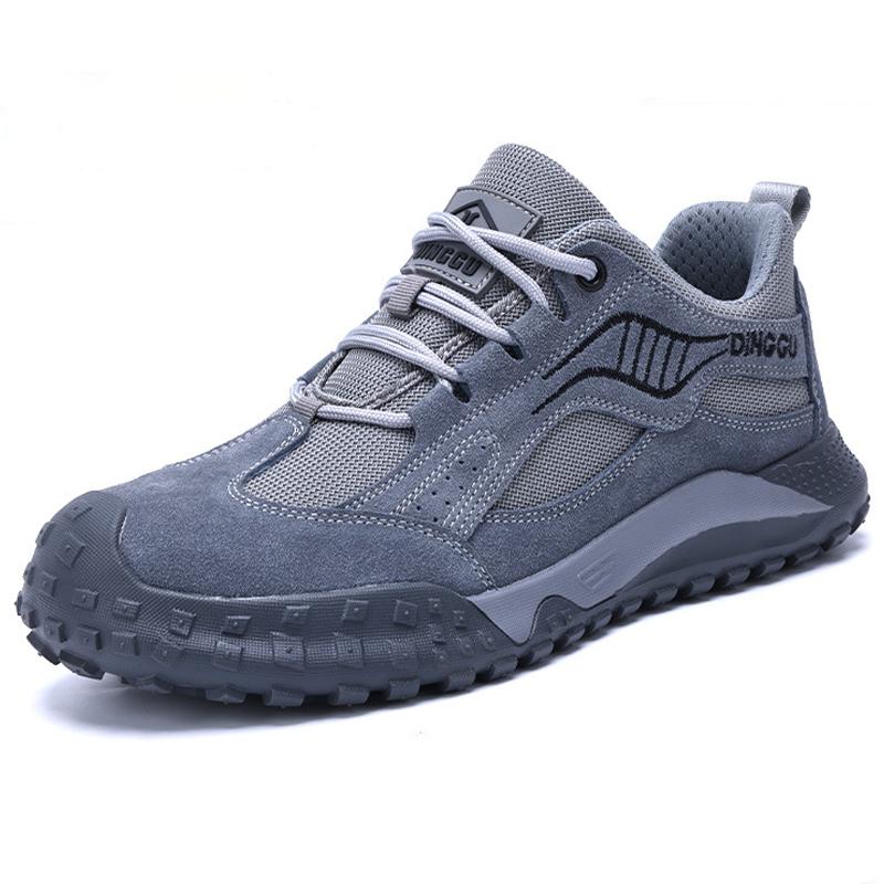 Non-slip Indestructible shoes Anti-smash Anti puncture Safety Shoes Men Breathable Steel toe shoes Work Sneakers Industrial Shoe