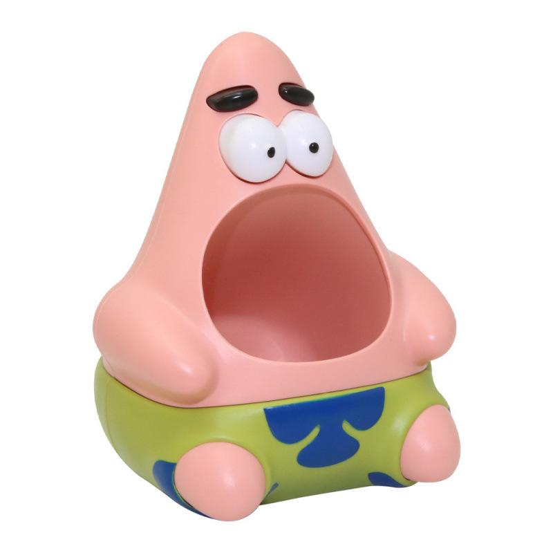 SpongeBob SquarePants Patrick Star Pen Holder, Cartoon Desktop Organizer, Multifunctional Makeup Brush Holder, Cute Creative Decoration