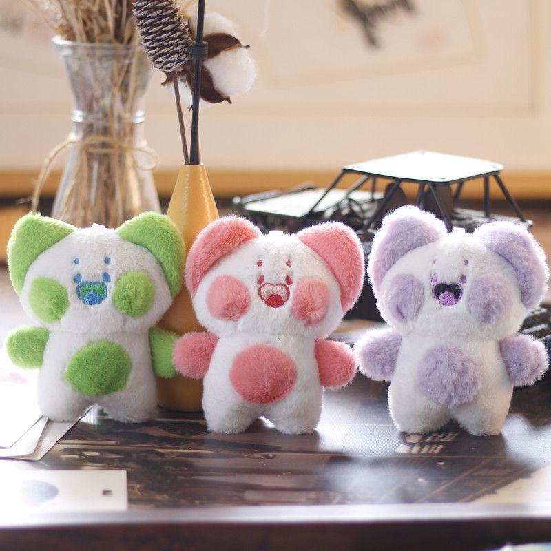 Adorable 4.7in Dudu Cat Plush Toy Keychain Decoration