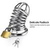 3 Size Metal Cock Cage Male Cheap Chastity Device Comfortable Locked Cage Sex Toy for Men,Key and Lock Included