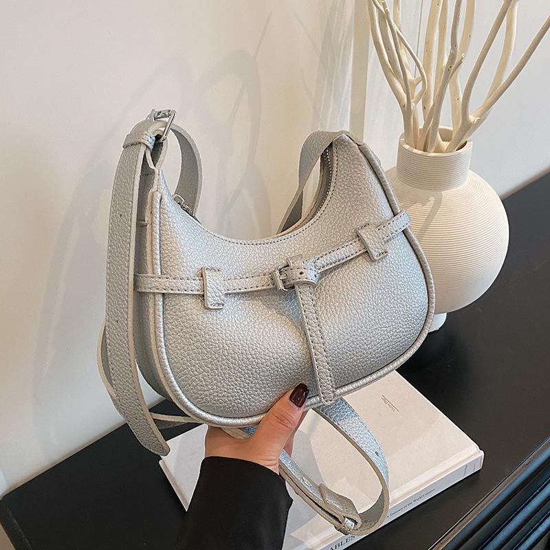Popular Bags Women's New Fashion Niche Single Shoulder Armpit Bag High-end Dumpling Messenger Bag