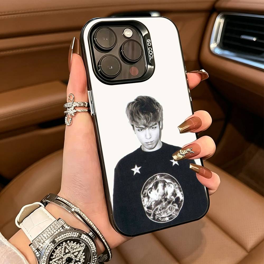 C-Choi S-Seung Hyun T-TOP Phone Case For iPhone 17,16,15,14,13,12,11 Plus Pro Max Colored Silver Phone Case iPhone12ProMax