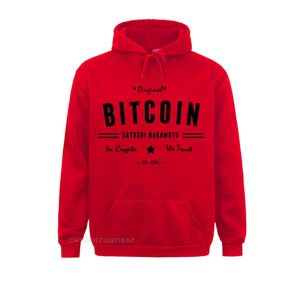 Bitcoin Original Satoshi Crypto Cryptocurrency Cotton Fun Hoodie Crew Neck Jacket Long Sleeve Men Sweatshirt