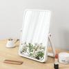 2025 Classic Solid Wood Frame Household Folding 360° Rotatable Dressing Table HD Portable Wall-mounted Makeup Mirror Home Decor