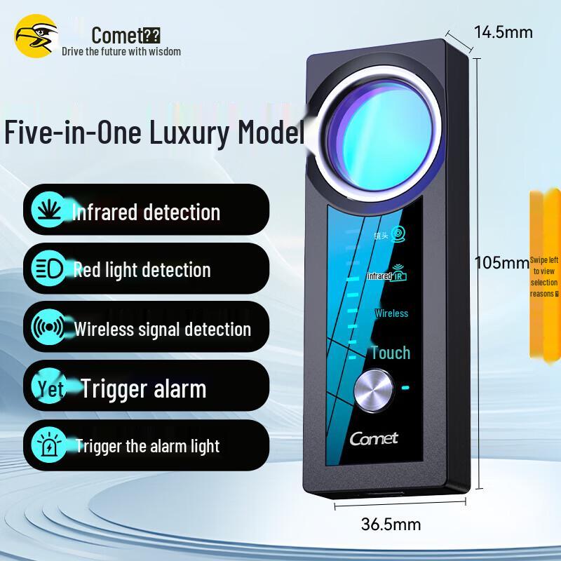 Comi Hidden Camera and GPS Bug Detector CN plug (adapter included)