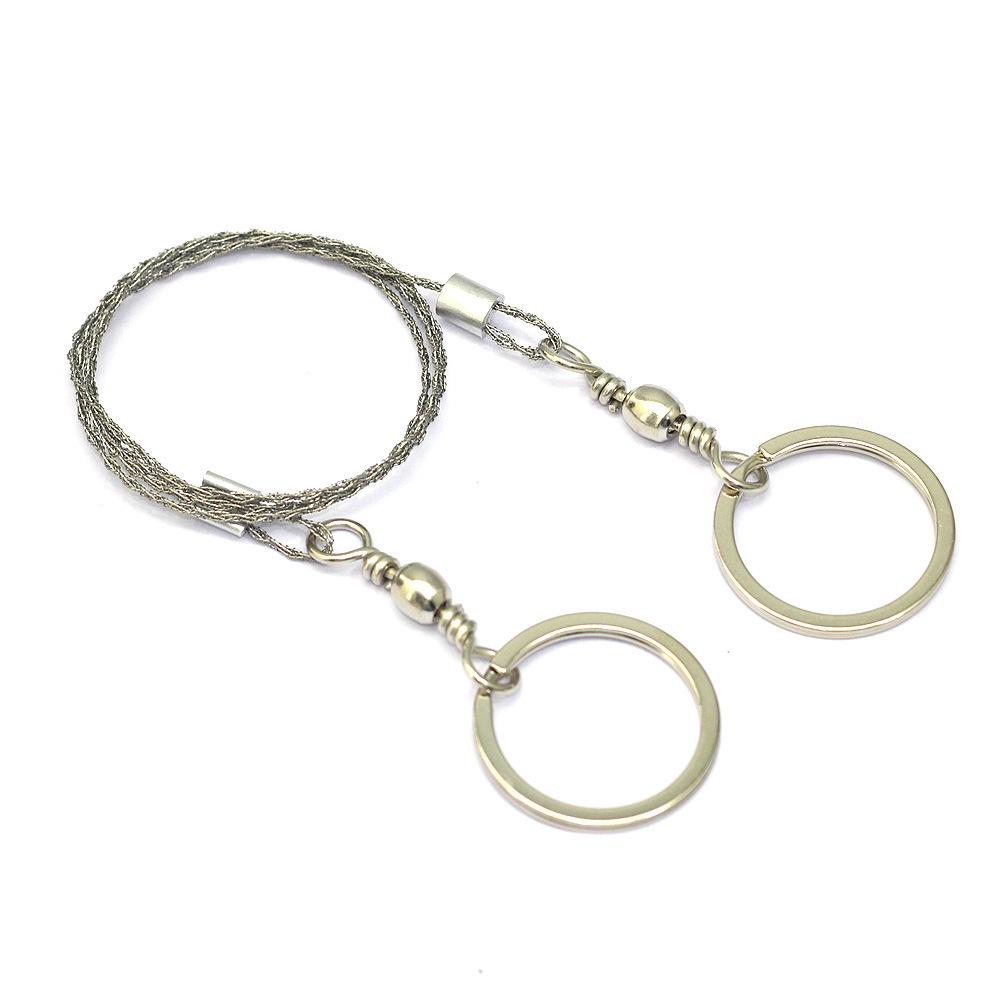 Outdoor Survival Wire Saw: Hand-Pull Steel Rope for Wilderness Emergencies