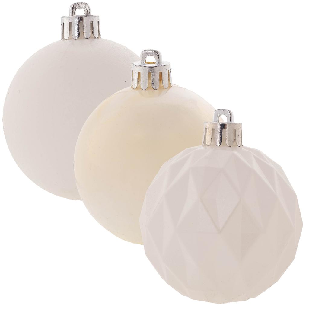 Unbreakable Christmas Baubles Christmas Tree Bauble Christmas Decorations Set 6x