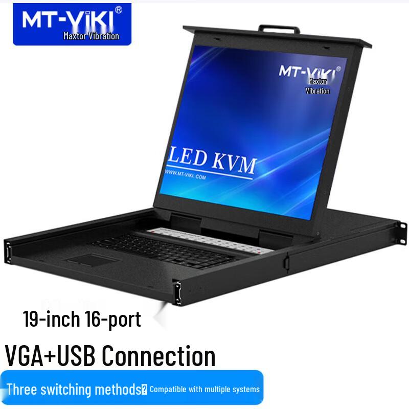 MT-viki KVM Switch with Integrated LED Display
