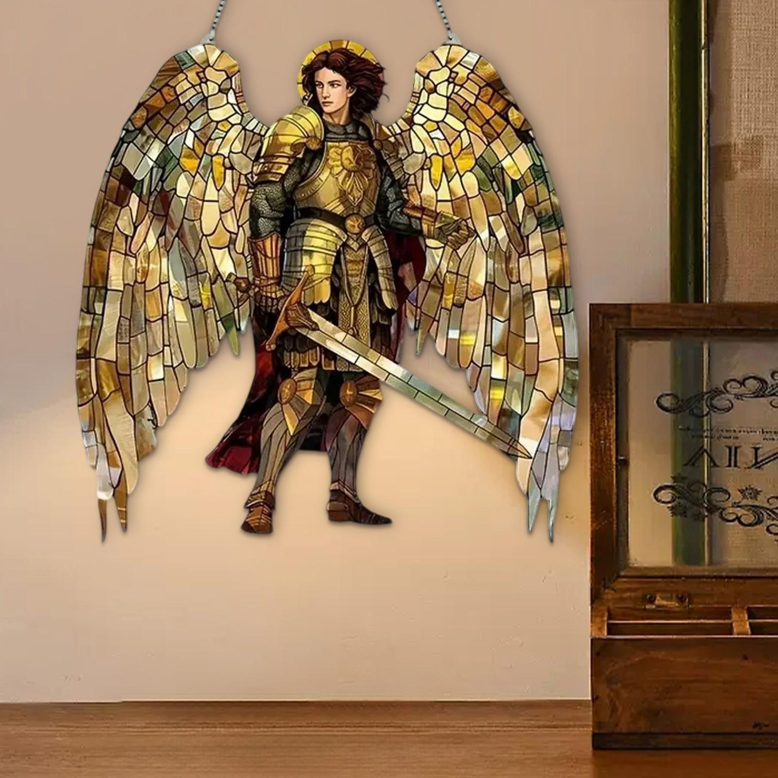 

Красочное художественное украшениеЗначительное и изящное украшение, которое улучшит атмосферу в любой комнатеАкриловое украшение, элегантный религиозный подарок One Size