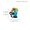 Classic The Simpsons Brooch: Maggie & Homer Cartoon Badge