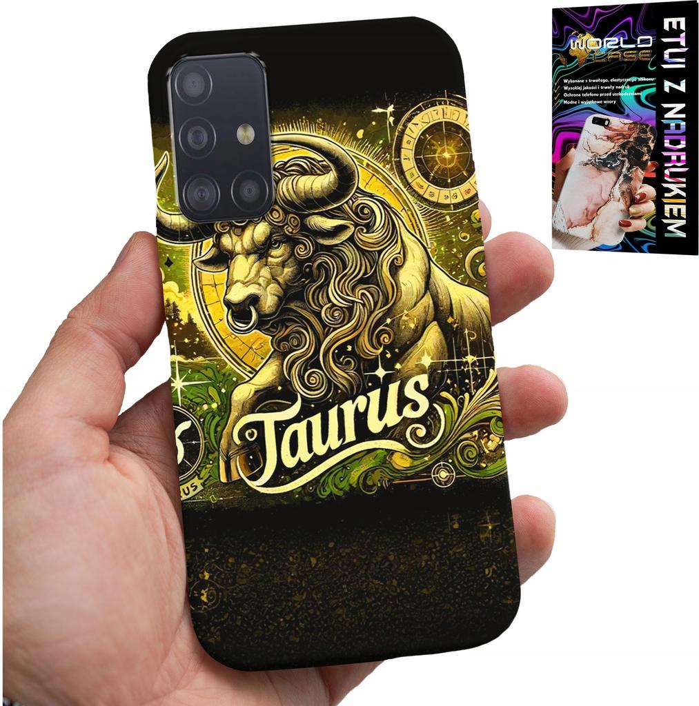Etui Do Samsung Galaxy M31S - Znak Zodiaku Byk Astronomia Futerał
