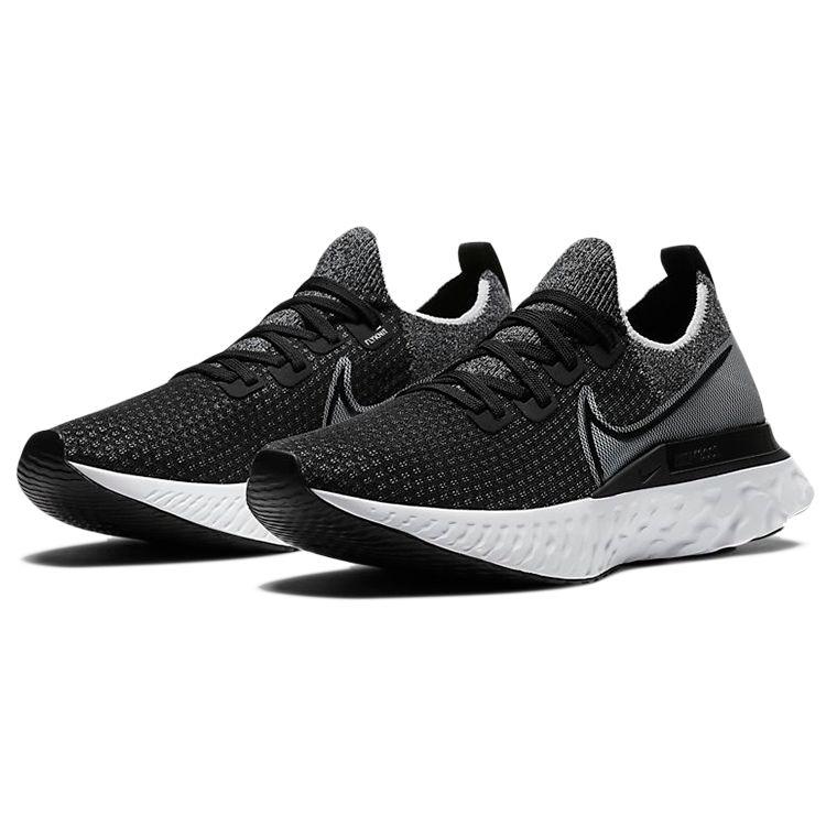 Nike Sneakers Unisex React Infinity Run Flyknit Nero Bianco CD4371-012