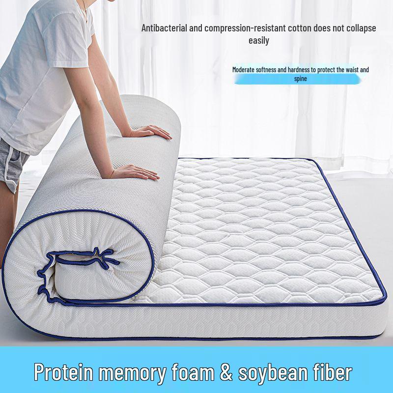 Thickened Antibacterial Soft Tatami Mattress Topper with Memory Latex