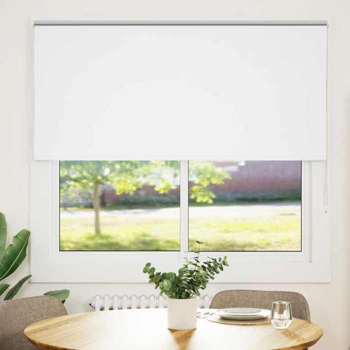 VidaXL Blackout Roller Blind Fabric Width 146.6 Cm Polyester, Day and Night Blind, Kitchen Blind, Blind 4011918