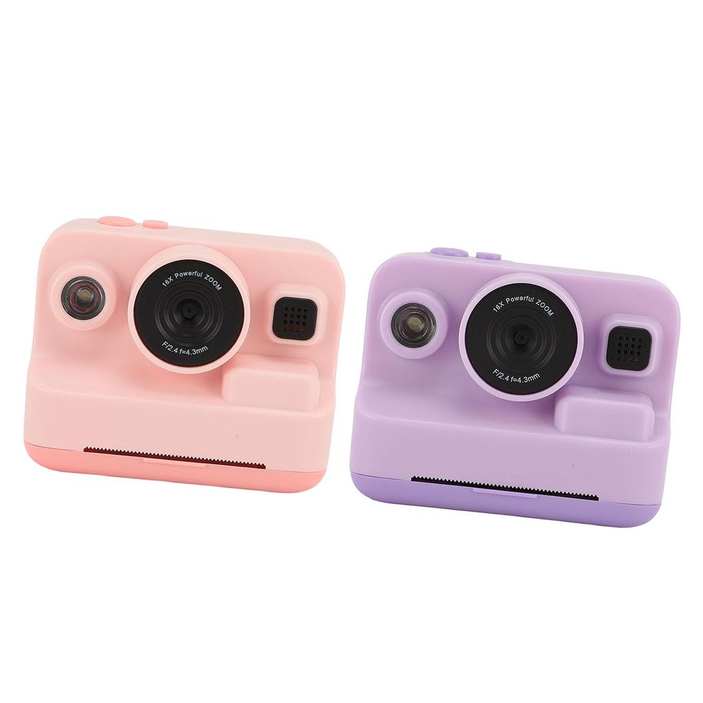 1080P Digital Camera Instant Print 12MP Video Camera with 2.4 Inch Screen 3 Print Paper MP3 Player 5