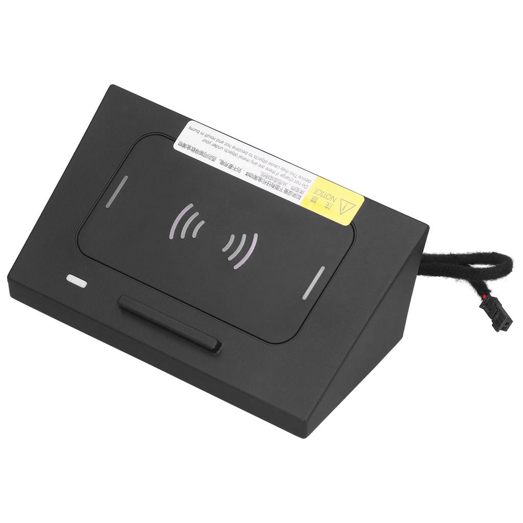 Car Wireless Charger Sensitive Phone Holder 15W ABS Plug and Play Fit for Hyundai Elantra 2016‑2020