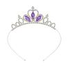 2024 Frozen Princess Crown Headgear Girls Birthday Gift Hair Accessories Fashion Headband Delicate Elsa Crown