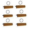 1/6/10 Stück A6541801100 Motorölfilter-Kit für Mercedes Benz C180d c220d E300D E220D S350D S400D W205 W247 C180d 6541801100