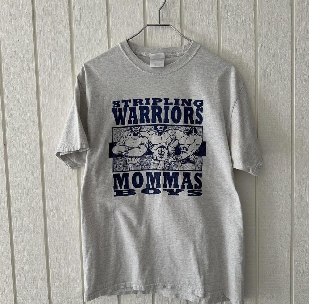 NEW!!! Stripling Warriors Mommas Boys sport gray T-Shirt Unisex T-Shirt S
