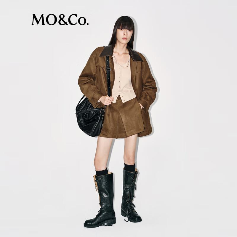 

MO&Co. Women s Toffee Duck Down Jacket M (165)