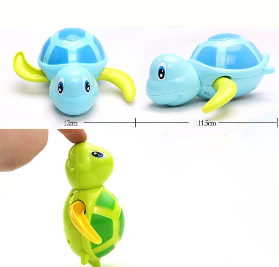 Baby Kids Multi-type Wind Up Tortoise Chain Bathing Shower Clockwork water baby toys oyuncak toys
