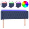 VidaXL LED Headboard Bedroom Furniture Double Bed Accessory Head of Bed Frame Interior Blue 3123576