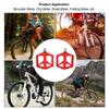1 Pair Bike Pedal Anti Slip Nylon       Flat Pedals for Road Mountain Bike