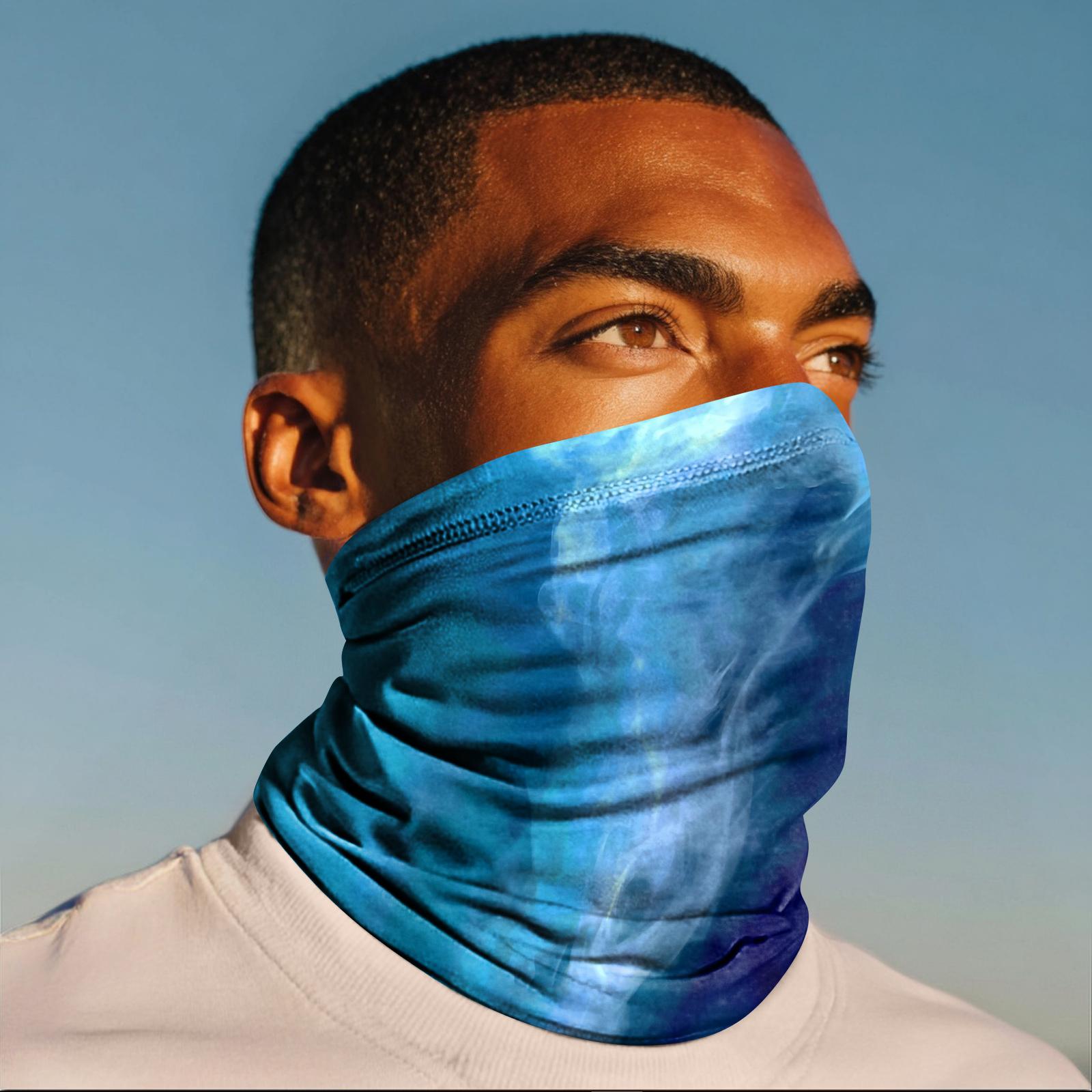 

Outdoor Sunshade Cycling Mask Fishing - Headscarf Sunscreen Neckband One Size