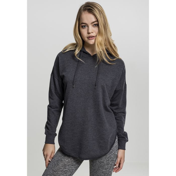 Sweatshirt à capuche - Urban Classics - Oversized - Gris foncé - 60% Coton - 40% Polyester