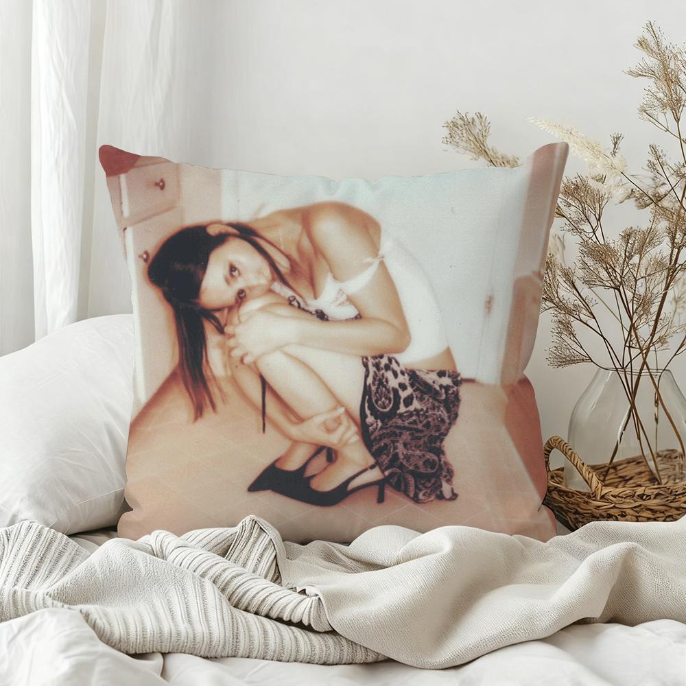 Singer SSadie Jean WYD Now Music Pillow Case Bedroom Sofa Living Room Backrest Decoration Square Cushion Nap Time