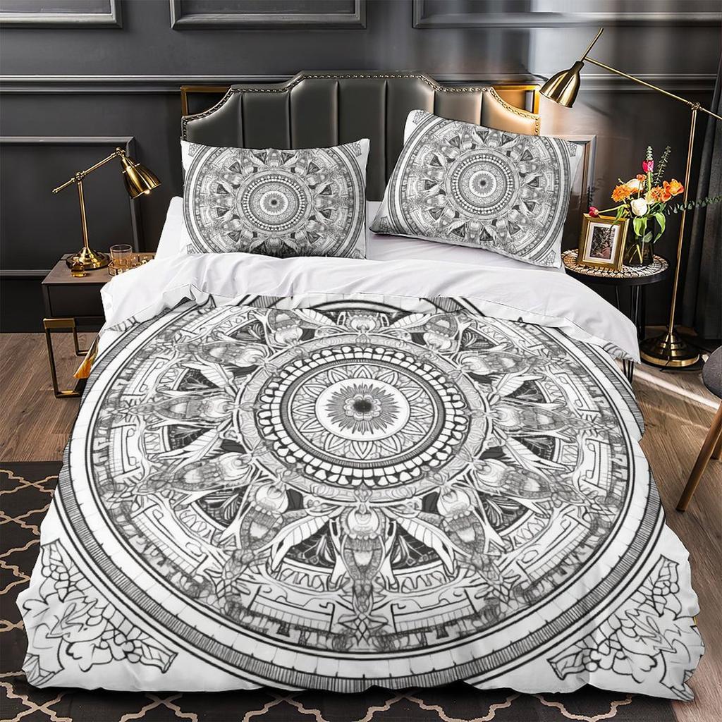 3D Digital Printing Bedding Two Or Three-Piece Set Bohemian Series Polyester