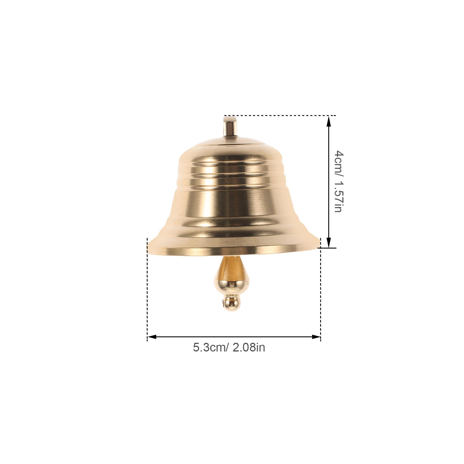 Copper Bell Pendant Brass Bells Hanging Craft Trumpet Collar Doorknob Vintage Brass Hanging Bell Pendant Craft Bell Ornament