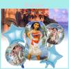 Balão Vibrante de Folha de Alumínio com Tema Moana de Dupla Face Para Atmosfera de Festa