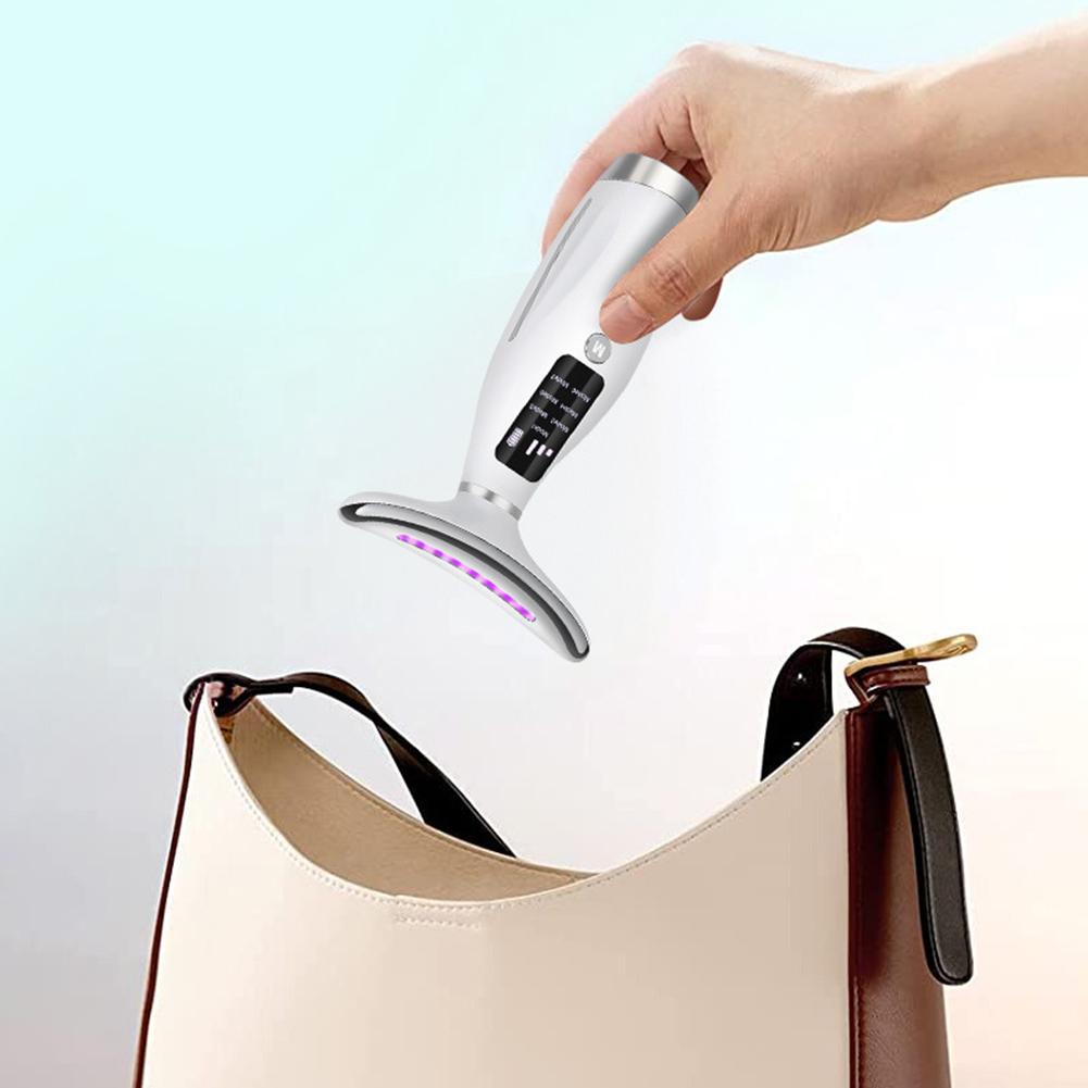 Beauty Neck Instrument,Red Purple Light Lifting Firming Face Massager,Reduce Fine Lines Face Massage For Home Travel