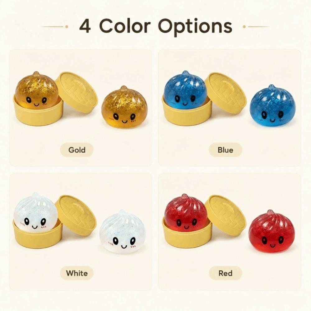 Glitter Dumplings Blind Box Squeeze Toy Soft Stress Relief Sensory Ball  Relaxation Tool