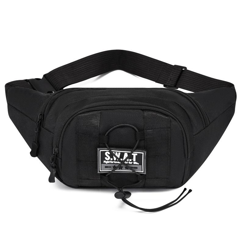 Camouflage Outdoor Mountaineering Fanny Bag Versatile Fashion Trend Shoulder Fanny Bag Running Sports Cycling Messenger Bag Bag