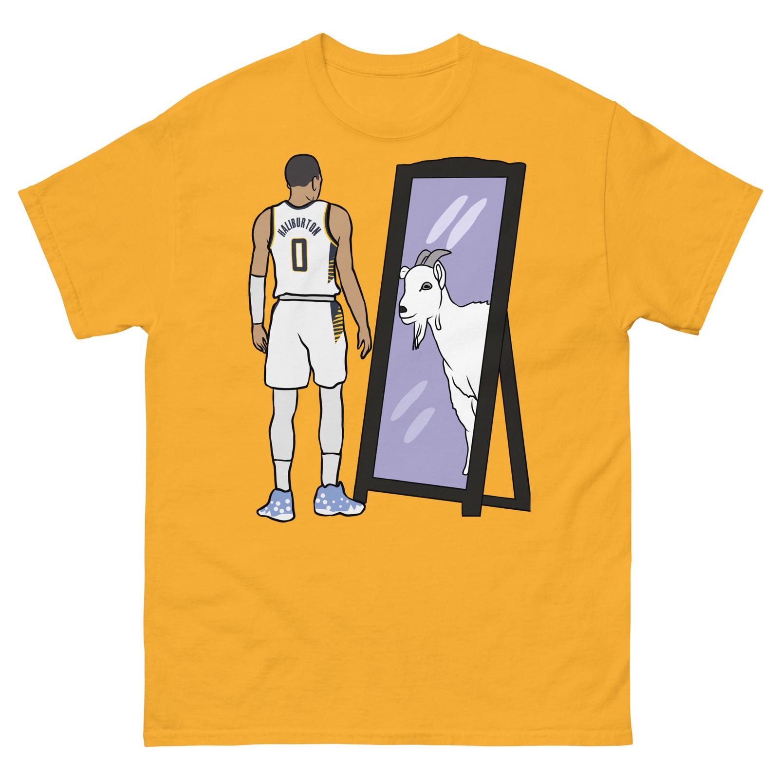 Tyrese Haliburton Mirror GOAT T-shirt S