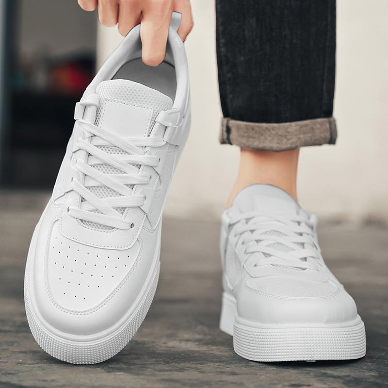 Men's Fashion Casual Low Top Skateboarding Shoes Boys Comfortable Sneakers Male Students Trending Soft Sole Classic Breathable Gym Non-slip