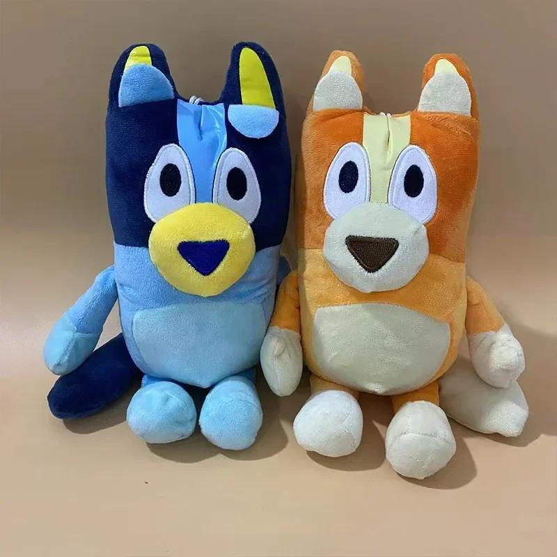 Bluey Family Bingo Bandit Chilli Toy Cute Pet Dog Sister Kawai Stuffed Plush Children Toy Animal Doll Christmas Birthday Gift
