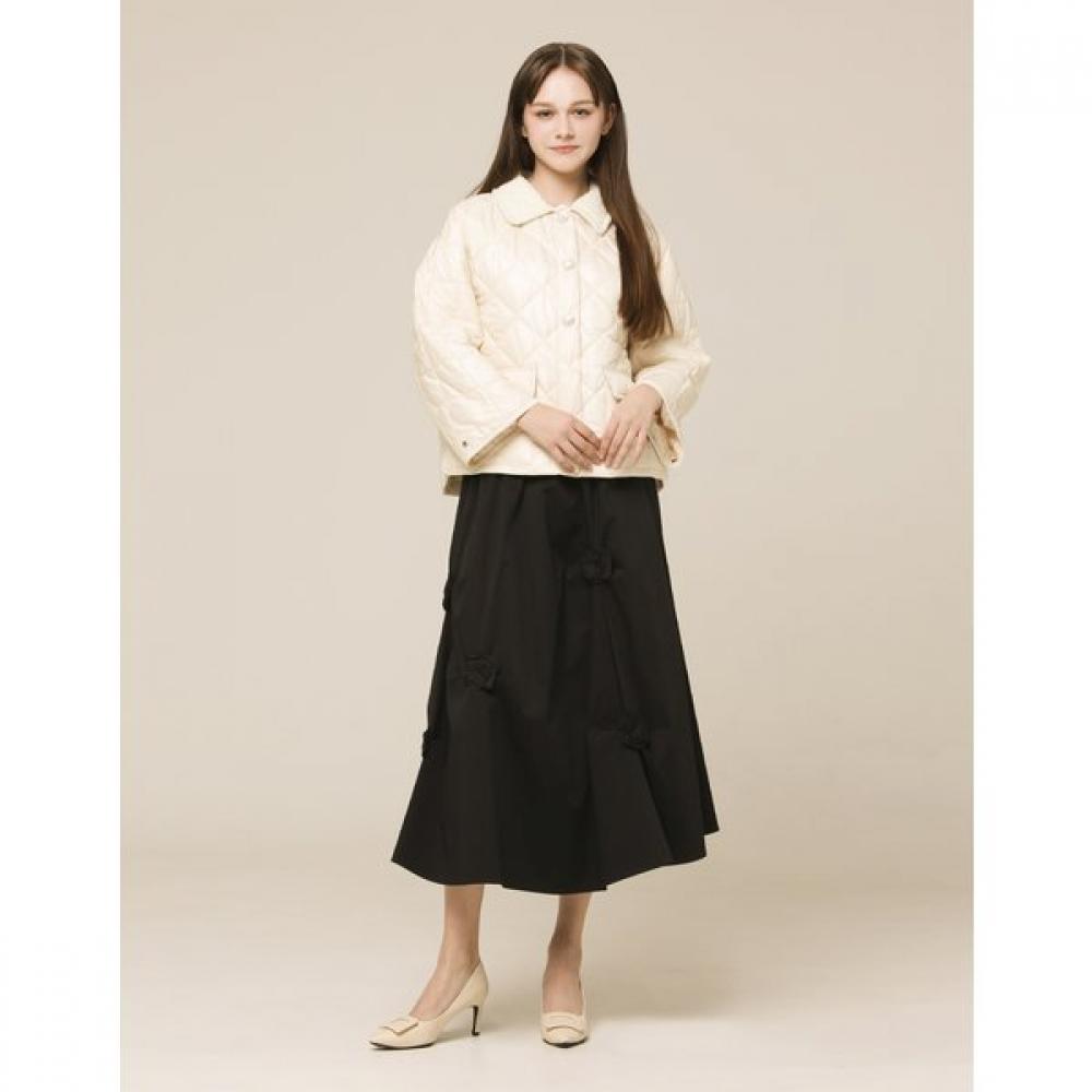 Son Jung Wan Tweed Collar Color Block Shinsul Jumper Zdj6161071