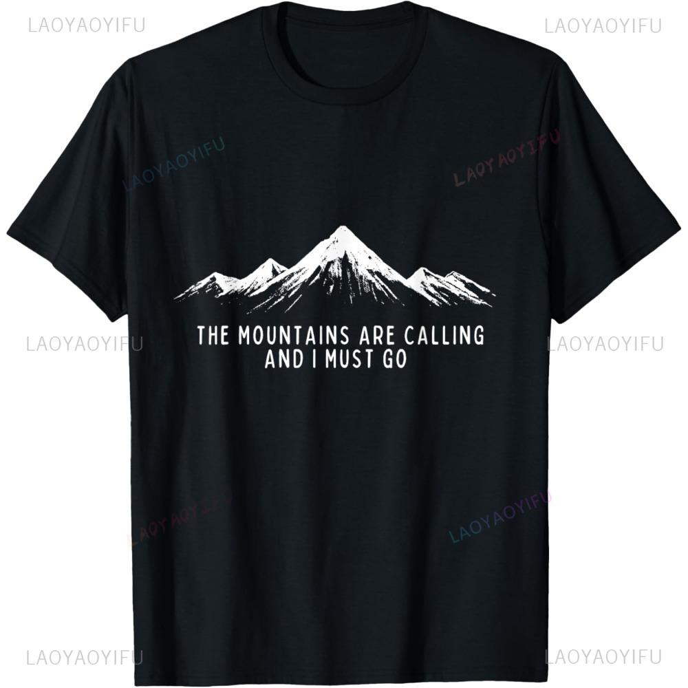 Mountain Calling Hiking Adventure T-shirt XXXL