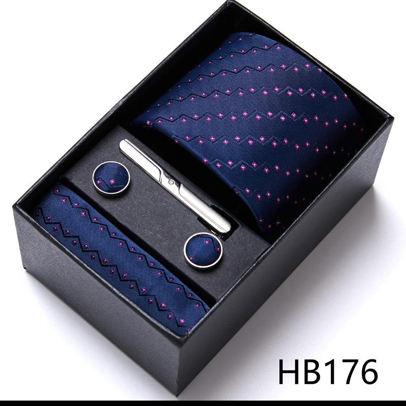 Men's Six-Piece Tie Set for Business or Wedding