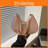 Armpit Bag Retro With Letter Printing Design And Chain Shoulder Strap Daily For